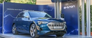 Copertina di Audi e-tron ed Enel, insieme per lo sport utility a emissioni zero