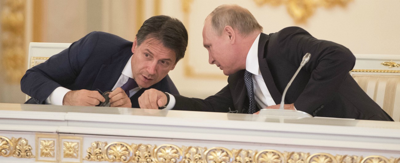 Conte a Mosca da Putin e imprenditori: “Le sanzioni non possono essere un fine”