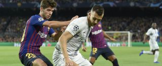 Copertina di Barcellona-Inter: 2-0. Rafinha e Jordi Alba fanno piangere Spalletti. I nerazzurri lottano ma non basta