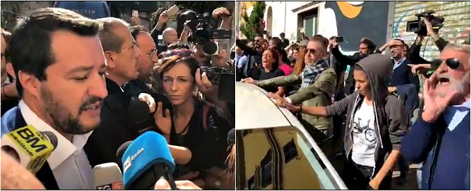 Copertina di Desirée Mariottini, Salvini contestato a San Lorenzo: “Sciacallo”. Per il ministro anche applausi e cori di solidarietà