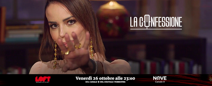 Copertina di La Confessione (NOVE), Nina Moric a Peter Gomez: “Da bambina sono stata rapita da due ragazzi”