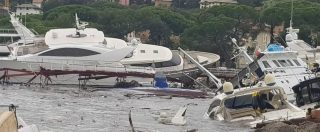 Copertina di Maltempo, 11 vittime per pioggia e vento: 61enne trovato morto in torrente nel Bellunese. “Strage” di yacht a Rapallo