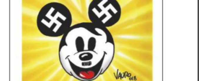 Vauro e la vignetta su Auschwitzland: “Interpretata male dai Sostenitori di Israele e censurata da Facebook”