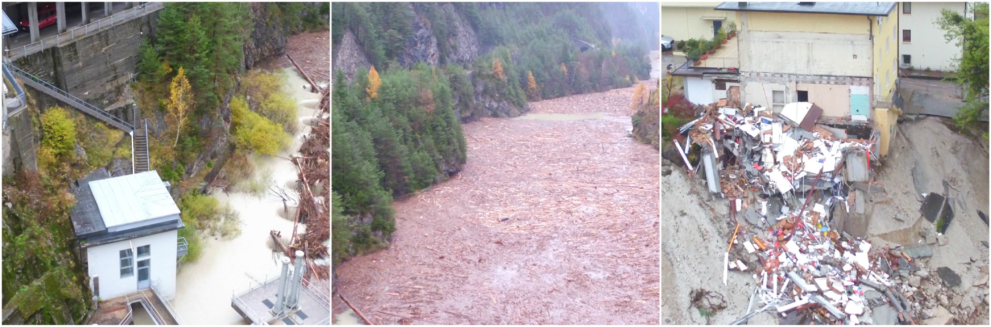 Copertina di Maltempo Veneto, il Cadore visto dall’alto. Le immagini della devastazione sono impressionanti