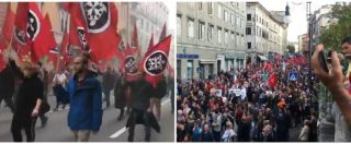 Copertina di Trieste, città blindata per cortei contrapposti. Casapound: “Antifascisti? Fuori dalla storia” ma sono molti di più