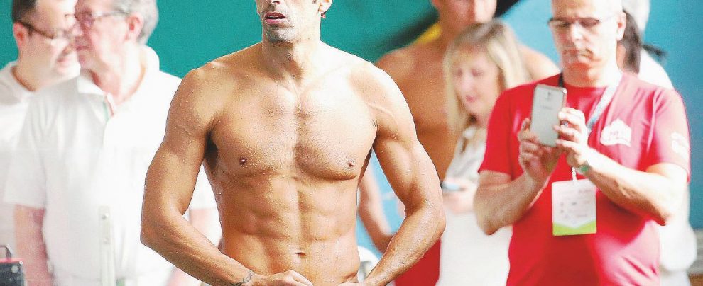 Specialista sui 100 mt stile libero - Filippo Magnini prima di una gara - Ansa Doping “tentato”, 4 anni all’ormai ex Filippo Magnini