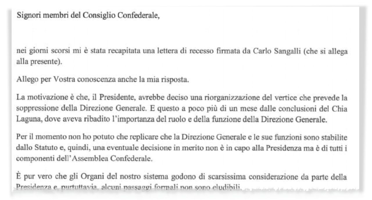 Copertina di Confcommercio, i dossier del vero scontro