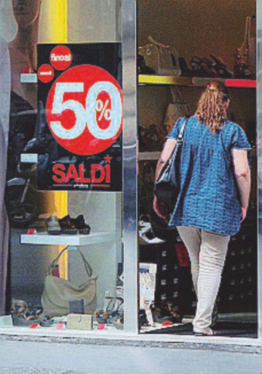 Ripresa, nuova gelata: calano le vendite al dettaglio