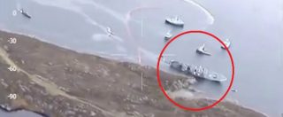 Copertina di Norvegia, collisione tra fregata militare e petroliera dopo esercitazione Nato: la nave rischia di affondare. Le immagini