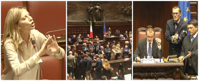 Copertina di Prescrizione, sfiorata rissa in Commissione. Opposizioni: “Voto nullo”. E Forza Italia occupa i banchi del governo