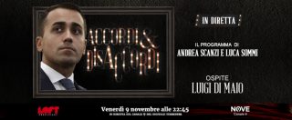 Copertina di Accordi&Disaccordi, ospite il vicepremier Luigi Di Maio in diretta su Nove venerdì 9 novembre alle 22.45