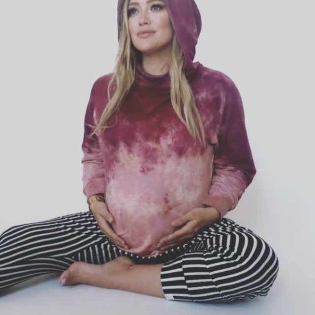 Hilary Duff dopo il parto: “Ho bevuto la mia placenta. Il frullato era delizioso”