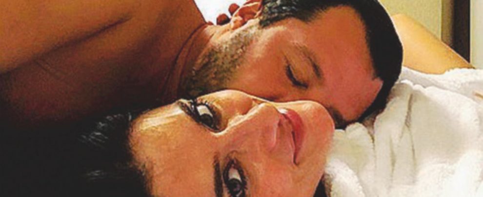 Selfie d’addio - Salvini ed Elisa Isoardi La settimana Incom