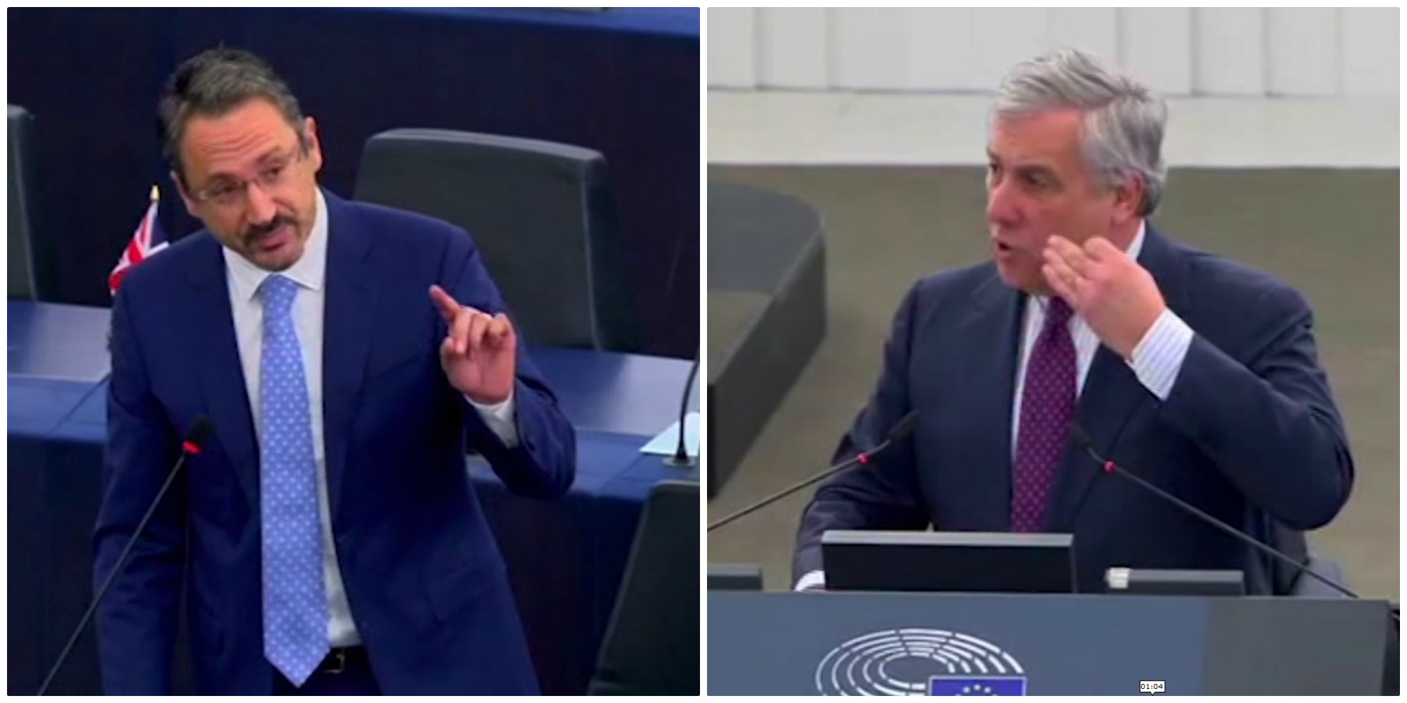 Copertina di Pedicini (M5s) vs Tajani: “Se vuole fare campagna elettorale, si dimetta”. E il presidente del Parlamento europeo si infuria