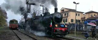Copertina di Ferrovie storiche, tornano le locomotive a vapore nel Monferrato: biglietti esauriti in poche ore. Le immagini