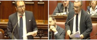 Copertina di Bonafede vs deputati Pd: “Dov’eravate quando Berlusconi e Renzi epuravano giornalisti?”. Scoppia la bagarre e interviene Fico