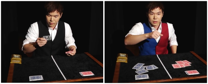 Copertina di Carte che scompaiono e che si trasformano in monete: il “numero” del campione del mondo di magia è sorprendente