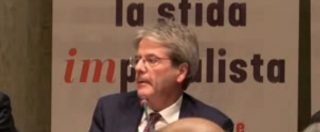 Copertina di Manovra, Gentiloni: “Numeri non verosimili, la confusione costa. Logica del me ne frego ci spinge ai margini dell’Europa”