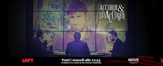 Accordi&Disaccordi, Di Battista su Nove: “Giornalisti ‘puttane’? Chi ha offeso la Raggi pecca di prostituzione intellettuale”