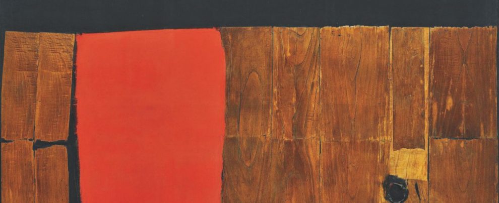 1957-1959 - Il “Grande legno e rosso” di Alberto Burri - Ansa Il “Burri” di Lady Fai invenduto all’asta di NY