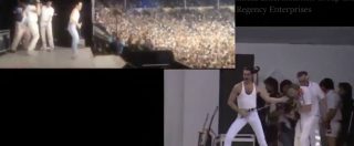 Copertina di Come due sosia, l’attore Rami Malek è uguale a Freddie Mercury: l’esibizione di “Bohemian Rhapsody” a confronto