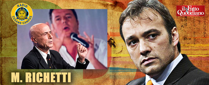 Copertina di Pd, Richetti: “Minniti dice di non essere renziano e vuole i voti da Renzi, io invece lo sono”. E denuncia le “bande organizzate” dem