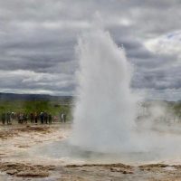 Il geyser di Strokkur.