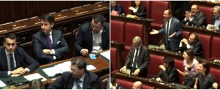 Copertina di Anticorruzione, Salvini in Aula con Di Maio e Conte. Pd: “Emendamento? M5s e Lega hanno affossato insieme la norma”