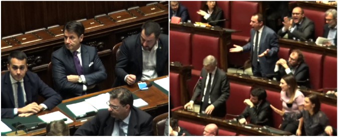 Copertina di Anticorruzione, Salvini in Aula con Di Maio e Conte. Pd: “Emendamento? M5s e Lega hanno affossato insieme la norma”