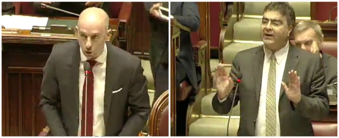 Copertina di Camera, Maschio (FdI) vs Fiano (Pd): “Per i ragazzi di destra fare politica è un rischio. A volte non tornano a casa…”