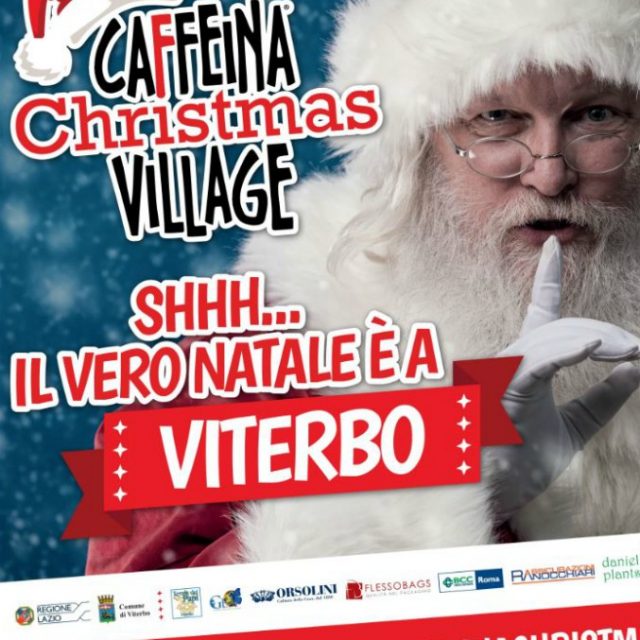Viterbo, torna il Caffeina Christmas Village: 40 stand di prodotti tipici, cinema di Natale e una mostra sui giocattoli d’epoca