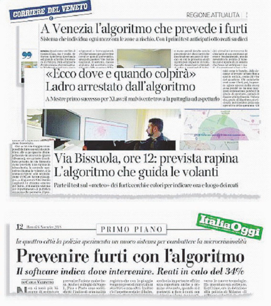 “XLaw”: un algoritmo può davvero prevedere (e impedire) un reato?