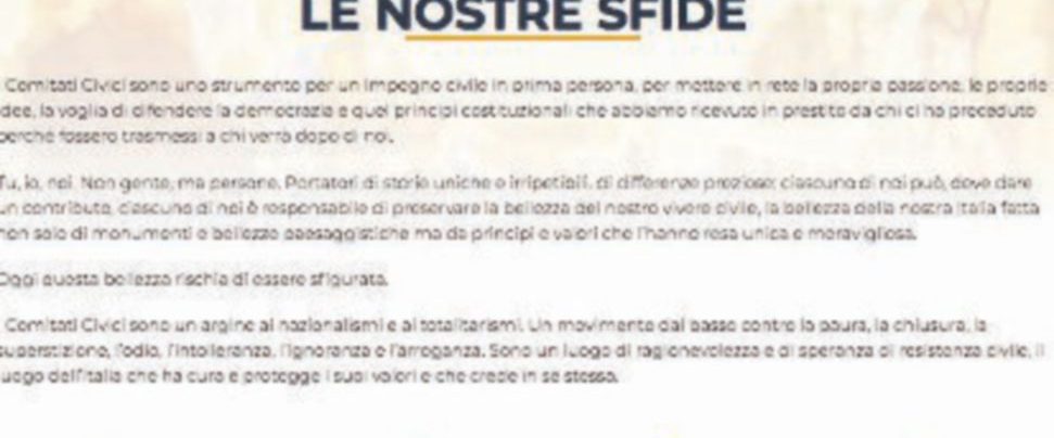 Il sito dei suoi comitati civici - Ansa Il flop dei comitati di Renzi: uno su due è fantasma
