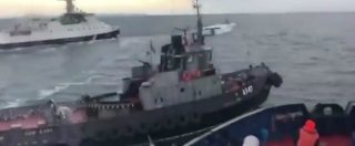 Russia-Ucraina, tensione nel Mar Nero: imbarcazione russa sperona un rimorchiatore ucraino. Poi il sequestro di 3 navi
