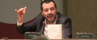 Copertina di Roberto Saviano, la nuova provocazione di Salvini: “Gli raddoppio la scorta, se gli torcono un’unghia poi è colpa mia”