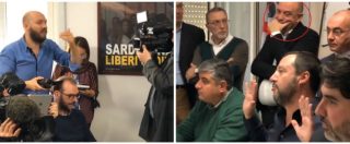 Copertina di Regionali Sardegna, Salvini: ‘Qui liste pulite’. Ma dietro di lui c’è il candidato a processo per traffico di droga: ‘Non lo sapevo’