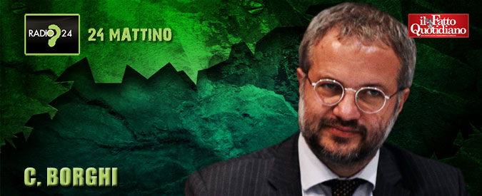 Copertina di Borghi: “Se Commissione Europea la approverà, ammetterà sua sconfitta”. Scontro con Oscar Giannino