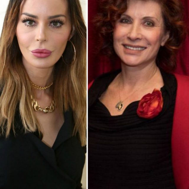 Nina Moric, lite furiosa con Alda D’Eusanio per colpa di Fabrizio Corona: “Sei una donna sola e in menopausa”