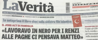 La Verità: “I Renzi pagavano in nero gli strilloni”. M5s: “Vergogna, chieda scusa a Di Maio”. Tiziano: “Diffamato, querelo”
