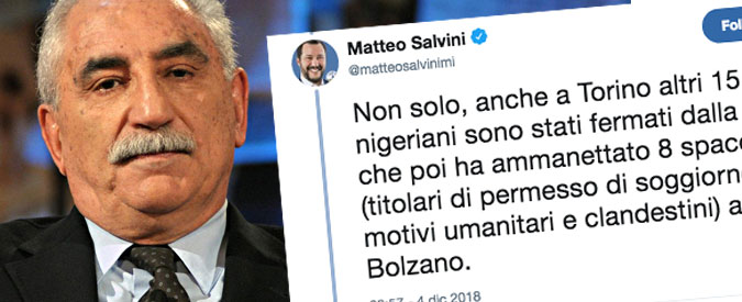 Torino, scontro tra procuratore Spataro e Salvini: “Con tweet a rischio operazione”. Replica: “Inaccettabile. Se stanco, si ritiri”