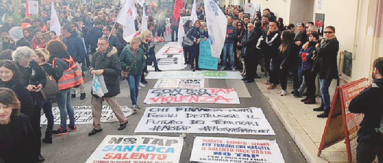 Tap, Muos e trivelle: la giornata dei cortei degli ambientalisti