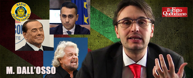 Copertina di Dall’Osso: “Berlusconi non mi ha pagato, è un signore. Voglio bene a tutti del M5s ma Di Maio non mi ha risposto”