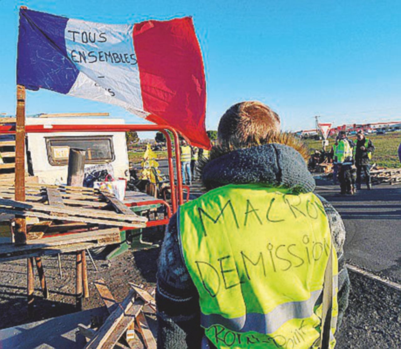 Copertina di Le Président non convince, ma divide i Gilet