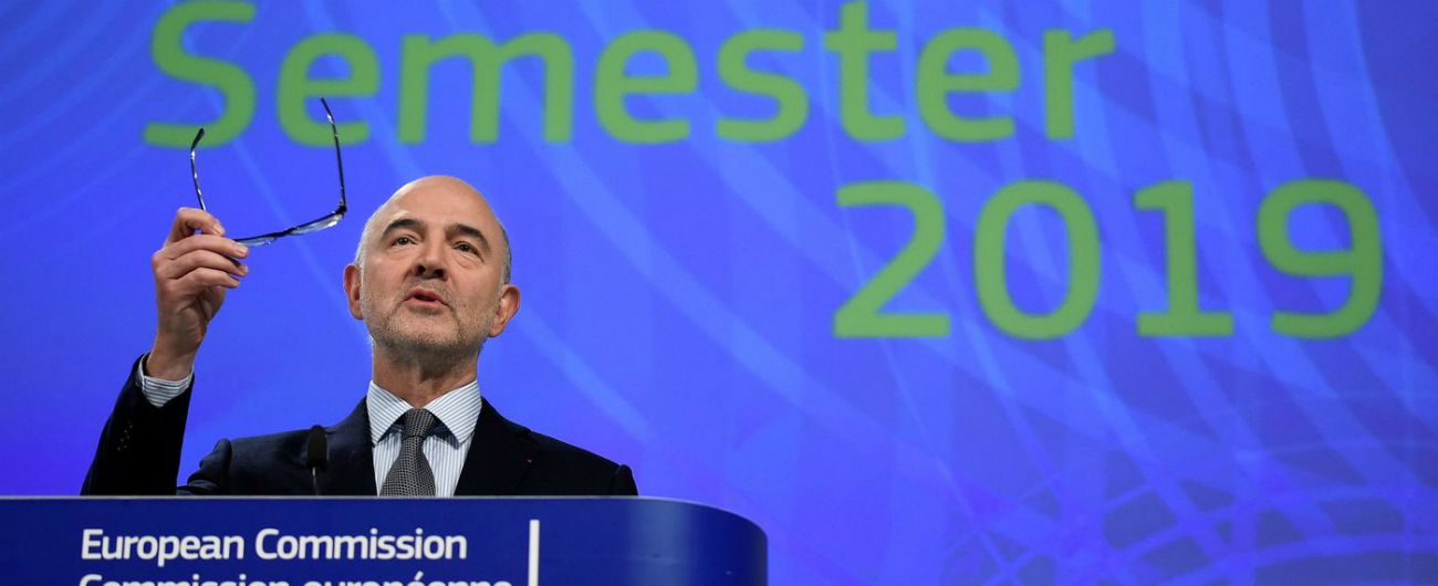 Moscovici: “La Francia può sforare il 3%, ma temporaneamente. Sbagliato fare il paragone con Italia”