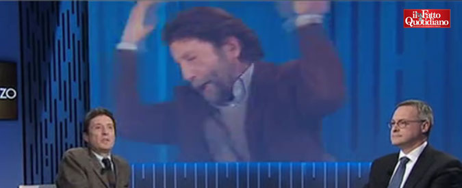 Copertina di Cacciari vs Buttafuoco: “Da 3 anni mando a quel paese i governi precedenti e lei dice che li difendo? Ma vada…”
