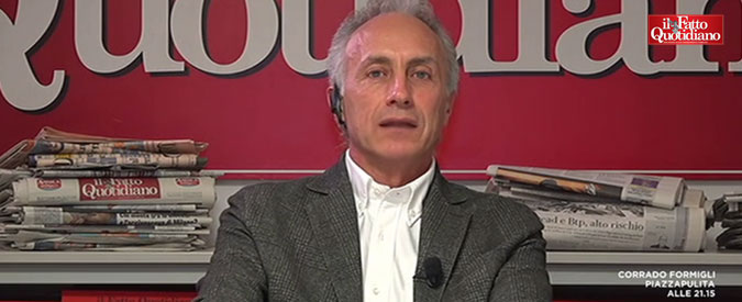 Copertina di Travaglio: “Moscovici dice addirittura che Francia può arrivare al 3,5 di deficit-Pil per via dei gilet gialli. È demenziale”