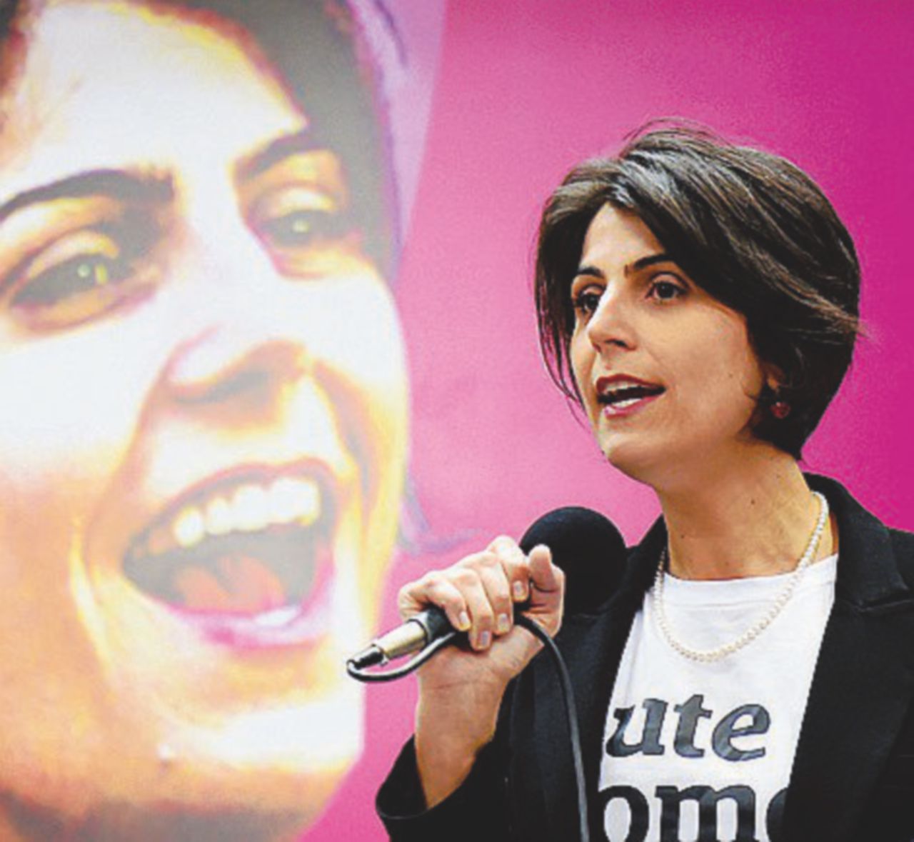 Manuela D’Avila - LaPresse “I diritti? Per il presidente non contano”