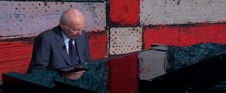 Copertina di Piero Angela, l’emozionante esibizione al pianoforte a Che tempo che fa. Suona “As time goes by” per i suoi 90 anni