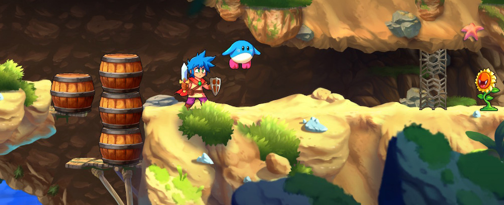 Copertina di Monster Boy and the Cursed Kingdom, il seguito di una delle più celebri saghe arcade degli anni ’80 arriva su PC e console moderne – la nostra prova