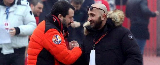 Luca Lucci, sequestrato un milione di euro al capo ultrà del Milan che strinse la mano a Salvini